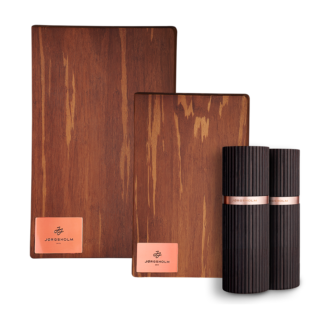 Salt & peberkværn + 2 x serveringsbræt